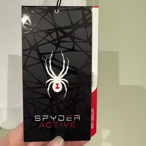 NWT Spyder White Women's Athletic Tee Small - Picture 6 of 10